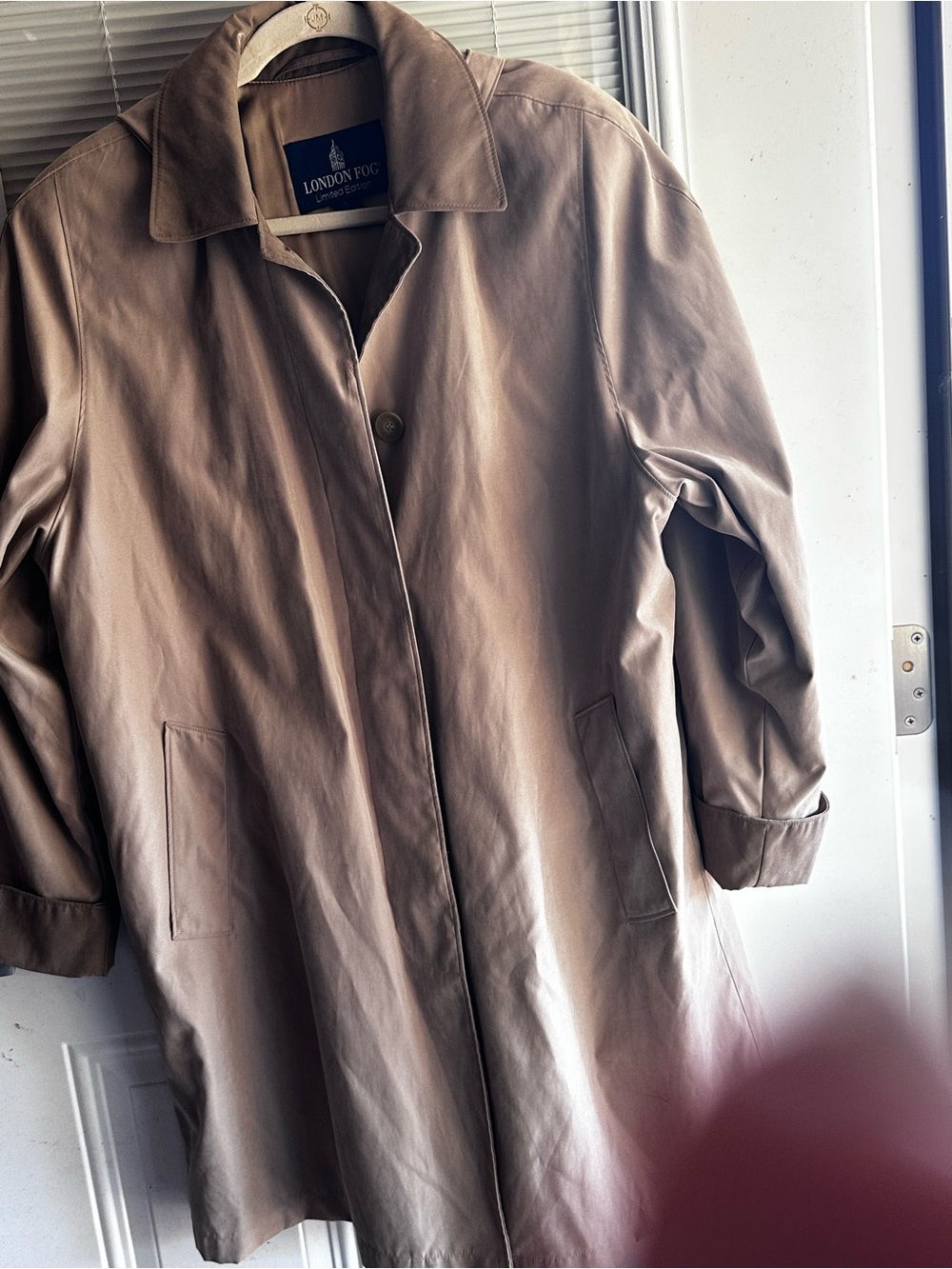 London Fog Women's Tan Trench Coat